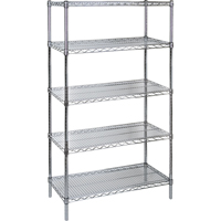 Chrome Wire Shelf Units