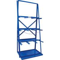 Bar Storage Rack, Vertical, 3 Levels, 36" W x 24" D x 84" H, 3000 lbs. Cap. PB Rental Co. Ltd.