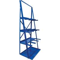 Bar Storage Rack, Vertical, 3 Levels, 36" W x 24" D x 84" H, 3000 lbs. Cap. PB Rental Co. Ltd.