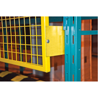Pallet Back Rack Guards, 96" W x 48" H, 6" Brackets PB Rental Co. Ltd.