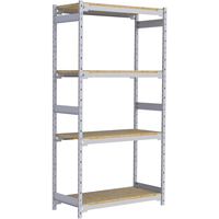 &eacute;tag&egrave;re-classeur de grande largeur, Acier, 4 Tablettes, 42" la x 18" p x 84" h PB Rental Co. Ltd.
