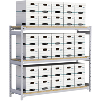 &eacute;tag&egrave;re-classeur de grande largeur, Acier, 3 Tablettes, 72" la x 18" p x 60" h PB Rental Co. Ltd.