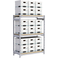 &eacute;tag&egrave;re-classeur de grande largeur, Acier, 3 Tablettes, 42" la x 18" p x 60" h PB Rental Co. Ltd.