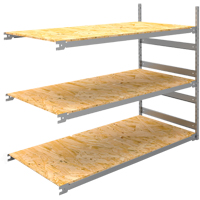 Wide Span Record Storage Shelving, Steel, 3 Shelves, 72" W x 32" D x 60" H, Add-On Kit PB Rental Co. Ltd.