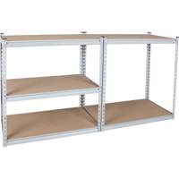 Rayonnage robuste, Acier, Sans boulons, Capacit&eacute; 1200 lb, 36" la x 72" h x 18" p PB Rental Co. Ltd.
