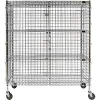 Chariot de s&eacute;curit&eacute;, Chrom&eacute;, 60" x 69" x 24", Capacit&eacute; 500 lb PB Rental Co. Ltd.