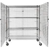 Chariot de s&eacute;curit&eacute;, Chrom&eacute;, 60" x 69" x 24", Capacit&eacute; 500 lb PB Rental Co. Ltd.