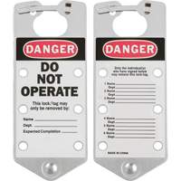 Labeled Lockout Hasps, Silver PB Rental Co. Ltd.