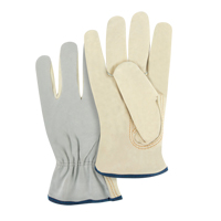 Gants de conducteur &agrave; dos fendu, T-Grand, Paume en Cuir fleur de vache PB Rental Co. Ltd.