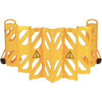 Barri&egrave;res mobiles portatives, 13' lo, Plastique, Jaune PB Rental Co. Ltd.