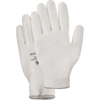 Gants enduit &agrave; paume tricot&eacute;e blanc, Taille Petit/7, Rev&ecirc;tement Polyur&eacute;thane, Enveloppe en PEHP, EN 388 niveau 2 PB Rental Co. Ltd.