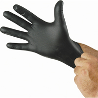 N-Dex&reg; Nighthawk Gloves, Small, Nitrile, 4-mil, Powder-Free, Black PB Rental Co. Ltd.