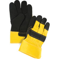 Gants d'ajusteur doubl&eacute;s pour l'hiver &agrave; chaleur sup&eacute;rieure, Grand, Paume en Cuir de vache refendu, Doublure en Thinsulate PB Rental Co. Ltd.