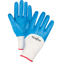 Gants enduits et tricot&eacute;s sans coutures de poids moyen, 7/Petit, R&ecirc;vetement Nitrile, Calibre 13, Enveloppe en Coton PB Rental Co. Ltd.