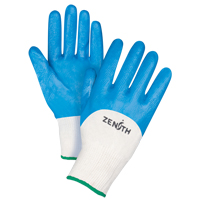 Gants enduits et tricot&eacute;s sans coutures de poids moyen, 8/Moyen, R&ecirc;vetement Nitrile, Calibre 13, Enveloppe en Coton PB Rental Co. Ltd.