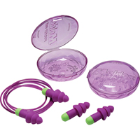 Rockets&reg; Reusable Earplugs, Uncorded, Bulk - Plastic Case, 27 dB NRR, One-Size PB Rental Co. Ltd.