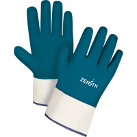 Gants &agrave; poignet de s&eacute;curit&eacute; de poids lourd, 11/2T-Grand, R&ecirc;vetement Nitrile, Enveloppe en Coton PB Rental Co. Ltd.