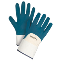 Gants &agrave; poignet de s&eacute;curit&eacute; de poids lourd, 10/T-Grand, R&ecirc;vetement Nitrile, Enveloppe en Coton PB Rental Co. Ltd.