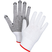 Dotted String Knit Gloves, Poly/Cotton, Single Sided, 7 Gauge, Small PB Rental Co. Ltd.