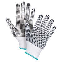 Gants tricot&eacute;s deux c&ocirc;t&eacute;s &agrave; pois, Poly/coton, Deux c&ocirc;t&eacute;s, Calibre 7, T-Grand PB Rental Co. Ltd.