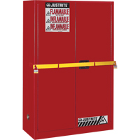 High Security Flammables Safety Cabinet with Steel Bar, 45 gal., 2 Shelves PB Rental Co. Ltd.