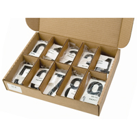 Num&eacute;ros autocollants, 0 &agrave; 9, 3-1/2" h, Noir sur blanc PB Rental Co. Ltd.