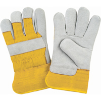 Gants d'ajusteur doubl&eacute;s pour l'hiver de premi&egrave;re qualit&eacute;, T-Grand, Paume en Cuir de vache refendu, Doublure en Molleton de mousse PB Rental Co. Ltd.