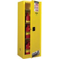 Sure-Grip&reg; EX Slimline Flammable Safety Cabinet, 22 gal., 1 Door, 23.25" W x 65" H x 18" D PB Rental Co. Ltd.