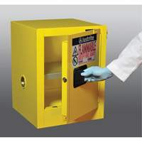 Sure-Grip&reg; EX Countertop Flammable Safety Cabinet, 4 gal., 1 Door, 17" W x 22" H x 17" D PB Rental Co. Ltd.