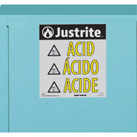 ChemCor&reg; Lined Acid/Corrosive Storage Cabinets, 22 gal., 35" x 35" x 22" PB Rental Co. Ltd.