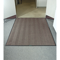 Waterhog&reg; Eco Elite Matting, Wiper/Scraper, 4' x 6' x 3/8", Chestnut Brown PB Rental Co. Ltd.