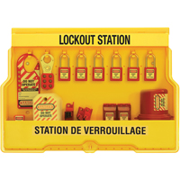 Postes de verrouillage &eacute;lectrique, Cadenas Thermoplastique, Capacit&eacute; de 16, Cadenas Compris PB Rental Co. Ltd.
