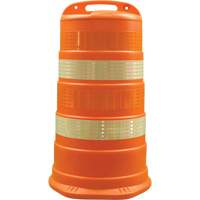 Trailboss Channelizer Drums, 41.27" High, Orange PB Rental Co. Ltd.