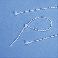 Options de finition pour &eacute;tiquettes - attaches en billes de nylon PB Rental Co. Ltd.