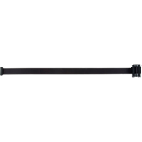 Tape Cassette for Build-Your-Own Crowd Control Barriers, 7', Black Tape PB Rental Co. Ltd.