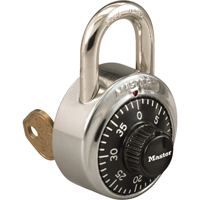 Padlock, Combination, Hardened Steel, 1-7/8" Width PB Rental Co. Ltd.
