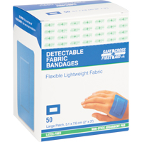 Bandages, Rectangular/Square, 3", Fabric Metal Detectable, Sterile PB Rental Co. Ltd.