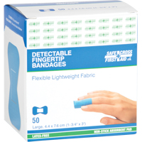 Bandages, Fingertip, 3", Fabric Metal Detectable, Sterile PB Rental Co. Ltd.