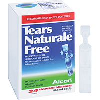 Gouttes oculaires sans agent conservateur Tears Naturale PB Rental Co. Ltd.