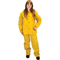 V&ecirc;tements imperm&eacute;ables RZ100, Polyester/PVC, Moyen, Jaune PB Rental Co. Ltd.
