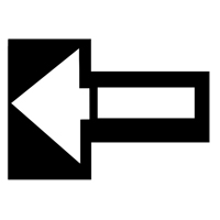 Pochoirs pour parc de stationnement, Anglais, 12" x 37" PB Rental Co. Ltd.