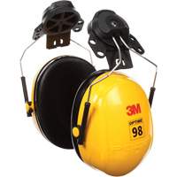 Peltor Optime 98 Series Earmuffs, Cap Mount, 23 NRR dB PB Rental Co. Ltd.