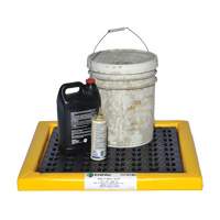 Poly-Spillpad Pads, 24" L x 24" W x 2" H, 2 US gal. Spill Capacity PB Rental Co. Ltd.