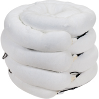 Barrage absorbant de premi&egrave;re qualit&eacute;, Huile seulement, 10' lo x 5" la, Absorption 35 gal., 4 /pqt PB Rental Co. Ltd.