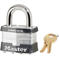 Cadenas lamin&eacute;, Argent, Cl&eacute;s identiques, Acier lamin&eacute;, Largeur de 2" PB Rental Co. Ltd.