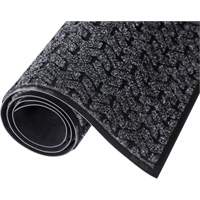 Tapis de couloir Tire-Track, Essuie-pieds/grattoir, 4' x 6' x 3/8", Charbon PB Rental Co. Ltd.