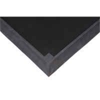 Foot Sanitizing Matting, Rubber, 2-2/3' W x 3-1/4' L x 2-1/2" Thick, Black PB Rental Co. Ltd.