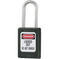 Cadenas de s&eacute;curit&eacute; S31 Zenex, Noir, Cl&eacute;s identiques, Thermoplastique, Largeur de 1-3/8" PB Rental Co. Ltd.