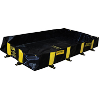 Bermes Rigid-Lock QuickBerm, Capacit&eacute; 355 gal. US, 6' la x 8' lo x 12" h, Paroi &agrave; piquets PB Rental Co. Ltd.