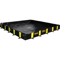 Bermes Rigid-Lock QuickBerm, Capacit&eacute; 475 gal. US, 8' la x 8' lo x 12" h, Paroi &agrave; piquets PB Rental Co. Ltd.